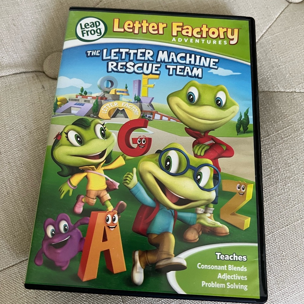 Leap Frog Letter Factory:  The Letter Machine Rescue Team [DVD]